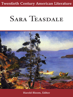 cover image of Sara Teasdale